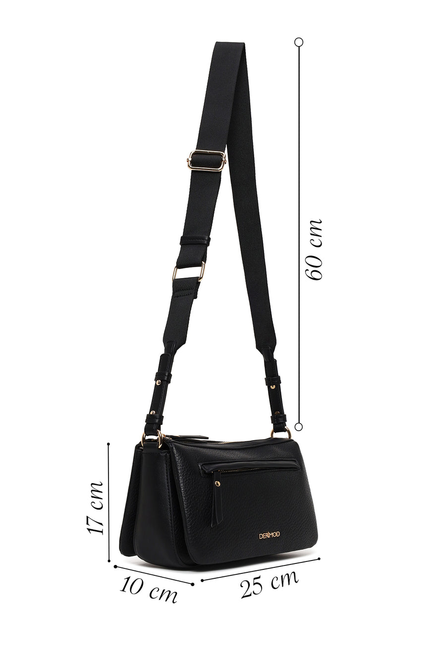 Woman Black Crossbody Bag