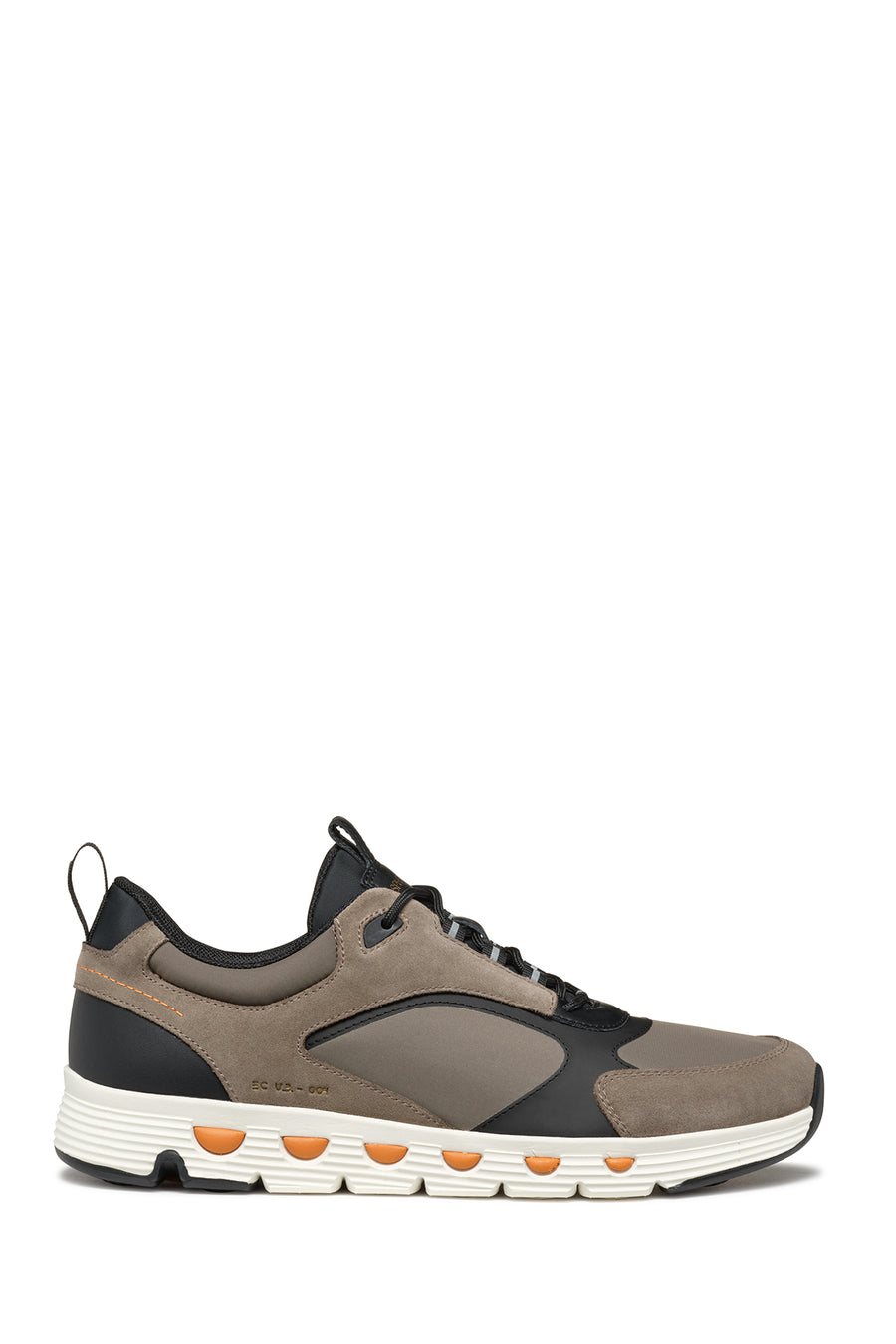 Geox Men's Grey Spherica Ecub-4 Lace-Up Sneaker U46HRA0FU22C1381 | Derimod