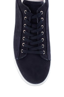 Erkek Lacivert Nubuk Deri Sneaker | Derimod