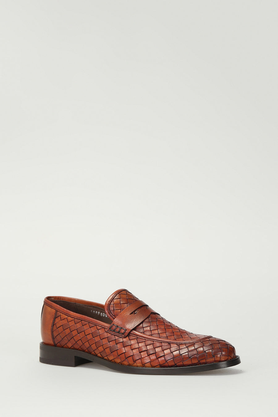 Braided Men's Leather Loafer