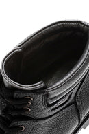 Men's Black Lace-Up Leather Casual Boots | Derimod