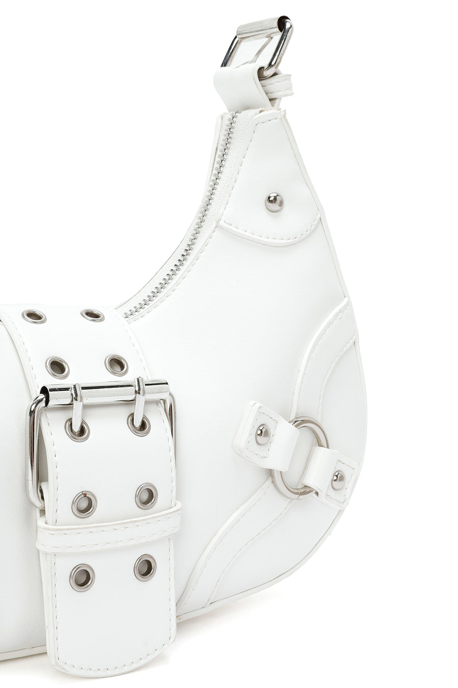 Women's White Shoulder Bag