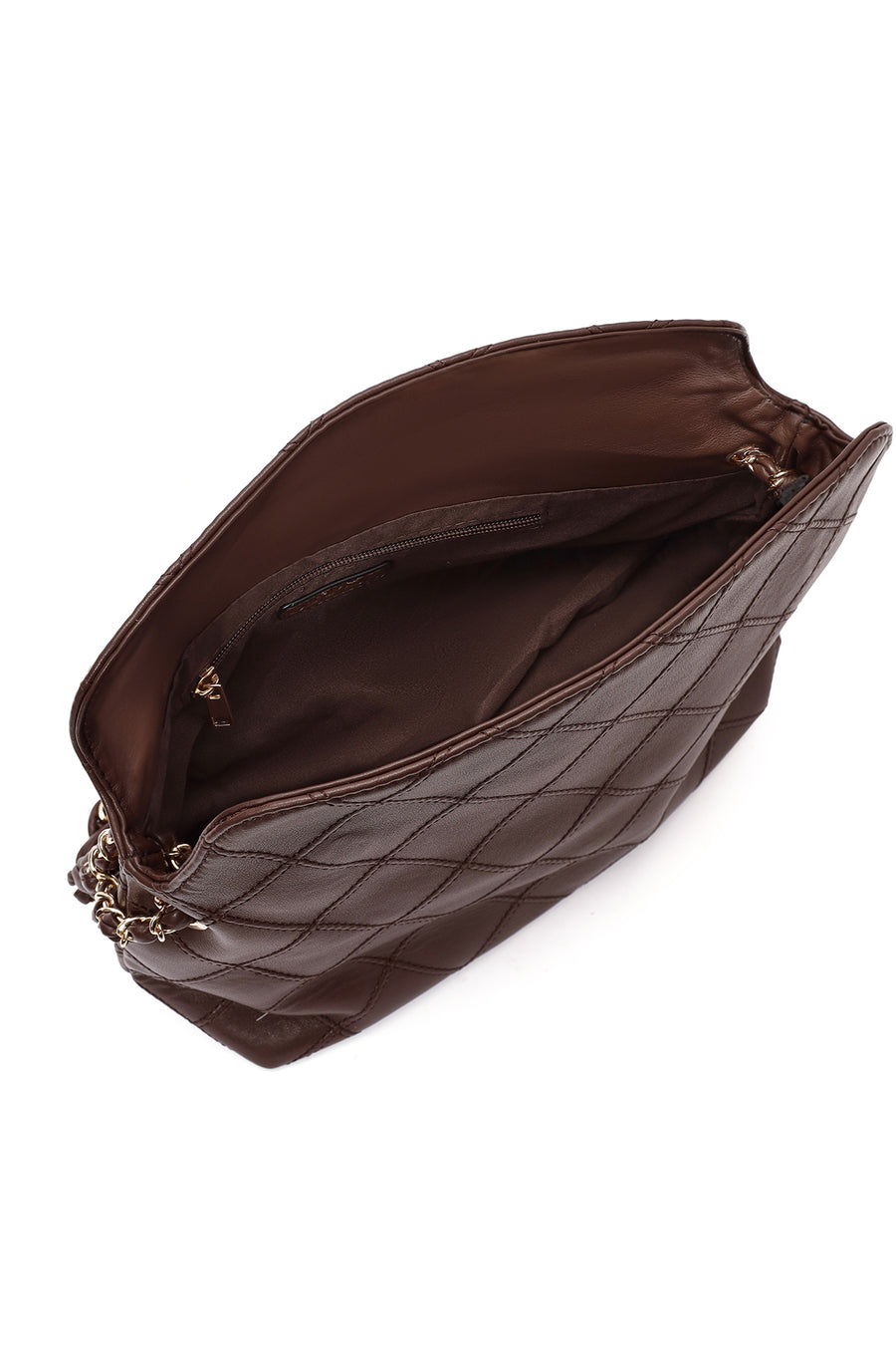 Women's Brown Printed Shoulder Bag