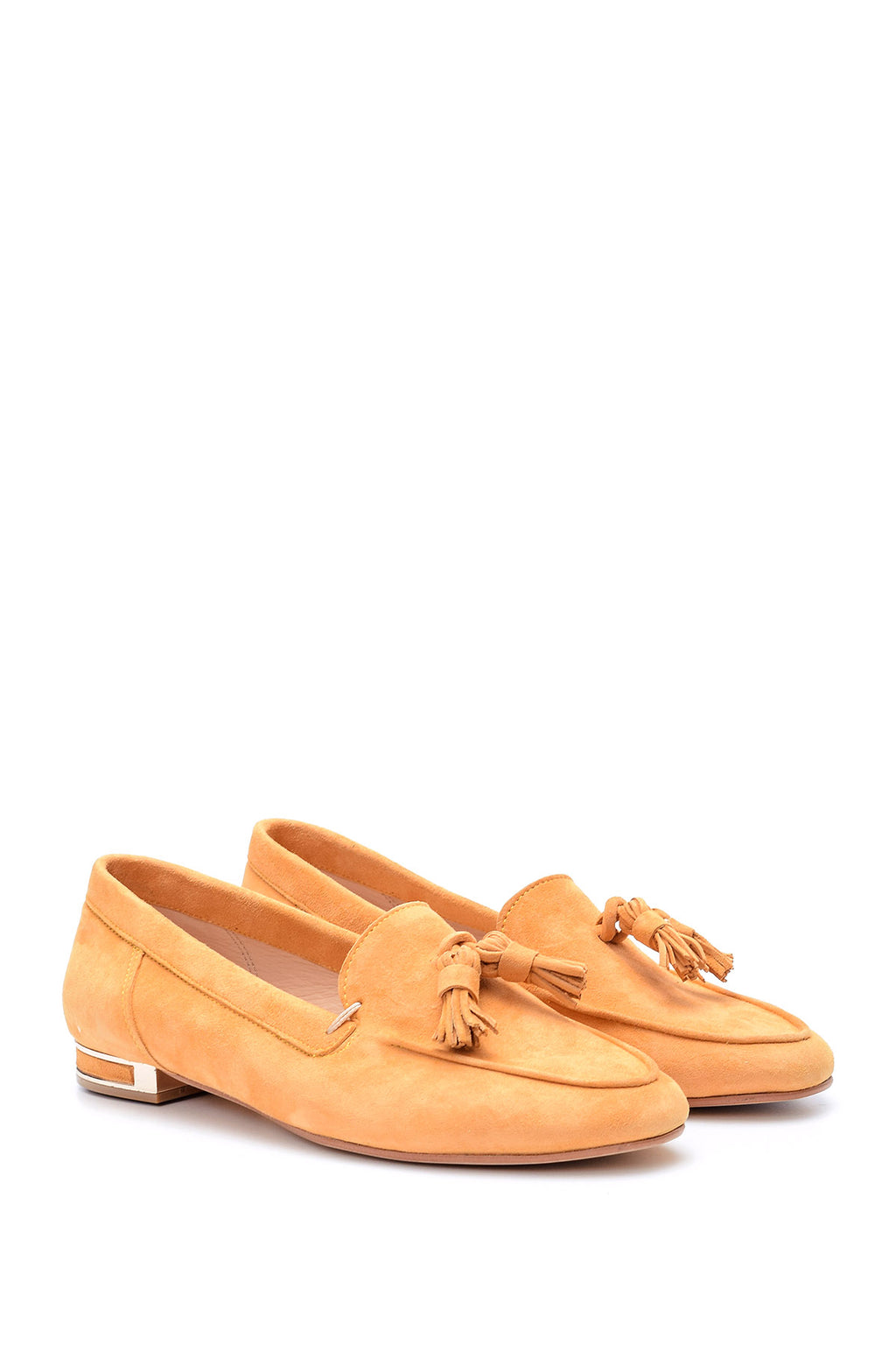 Kadın Süet Loafer