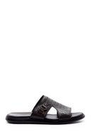 Men's Leather Slippers | Derimod