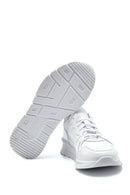 Erkek Beyaz Deri Sneaker | Derimod