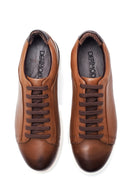 Erkek Taba Deri Sneaker | Derimod
