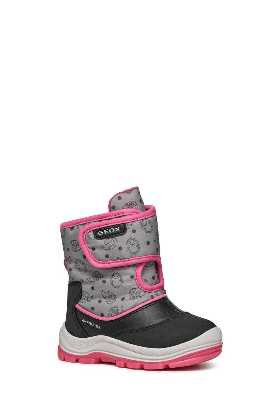 Geox Kız Bebek Siyah Flanfil Abx Bantlı Waterproof Deri Bot