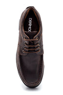 Men's Brown Leather Casual Shoes | Derimod