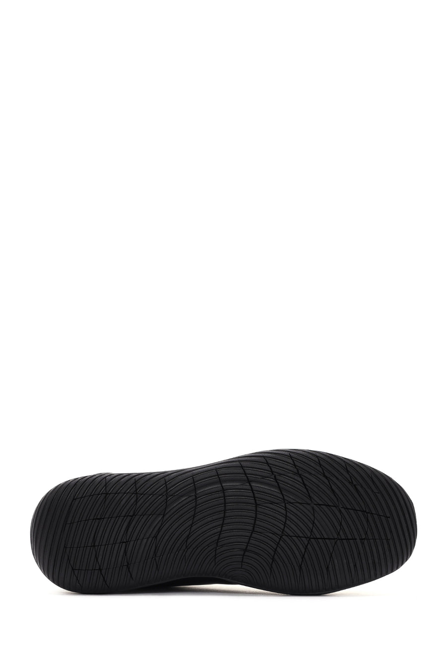 
Men's Black Lace-Up Leather Sneaker
