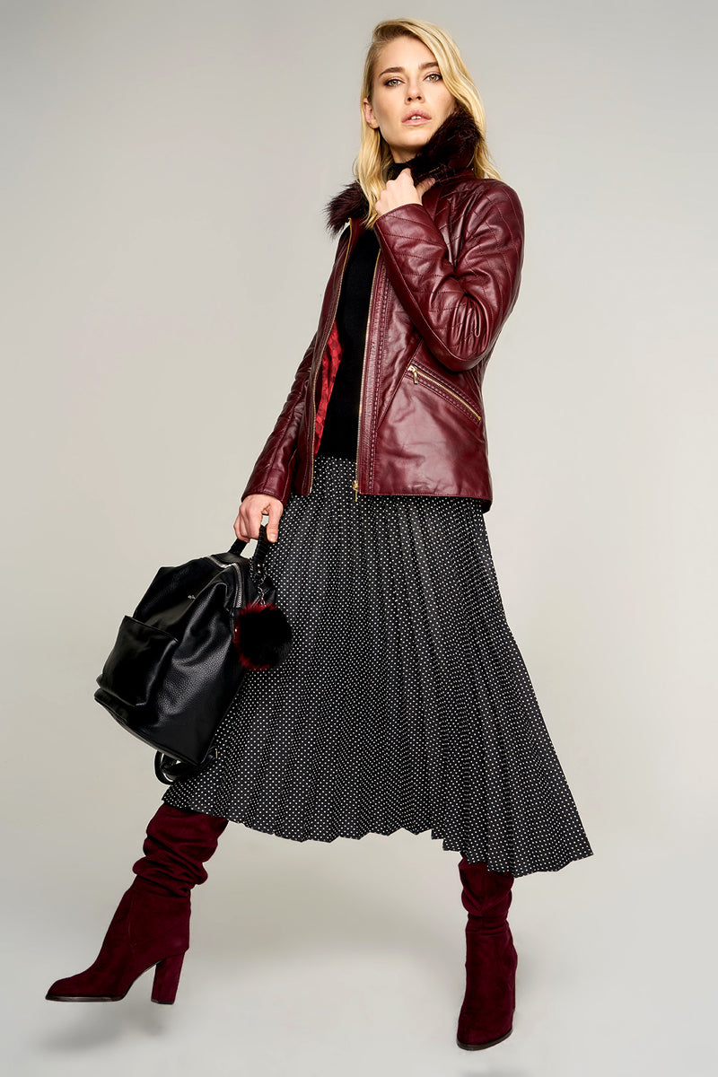 Belinda Women's Leather Jacket