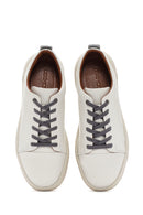 Men's White Leather Shoes | Derimod