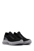 Men's Black Thick Soled Sneaker | Derimod