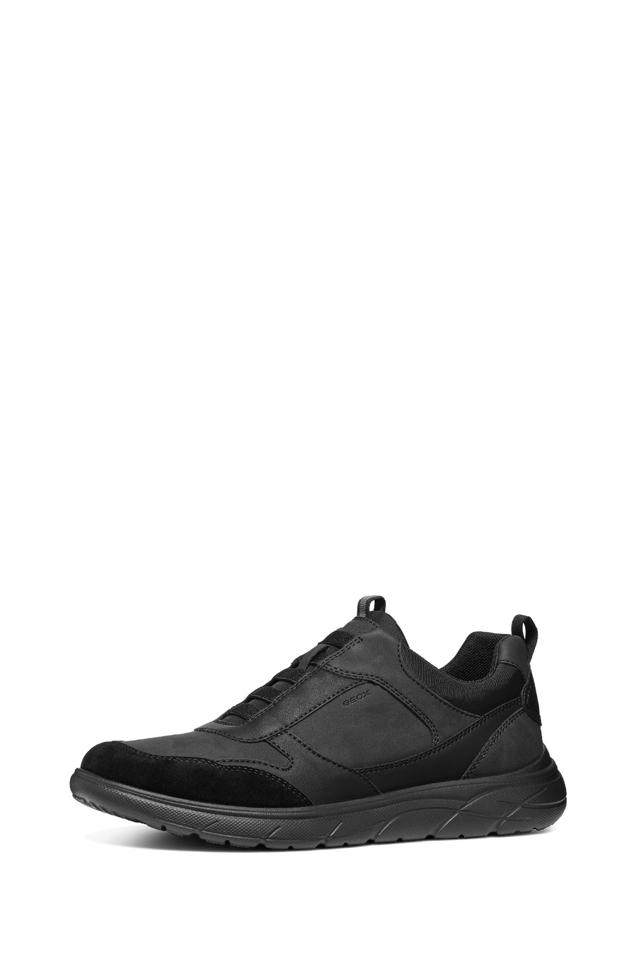 Geox Men's Black Portello Sneakers