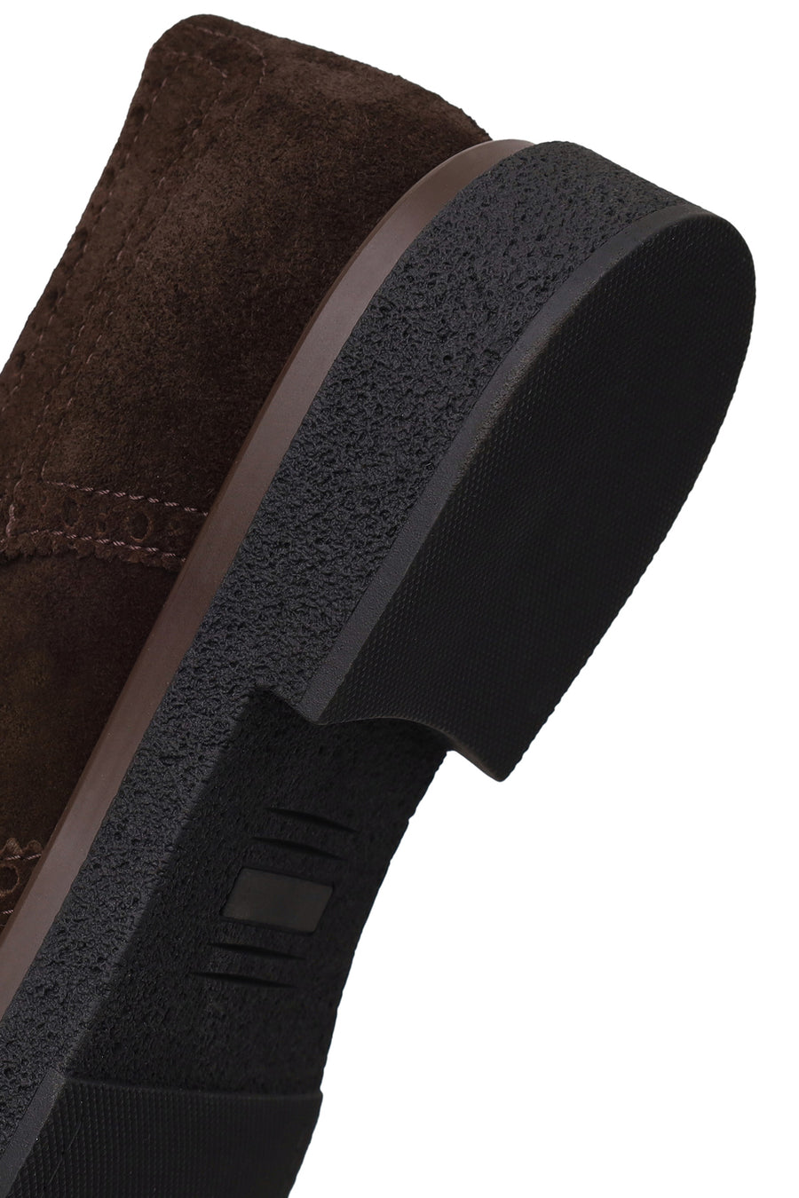 Male Brown Lace-up Suede Casual Shoes