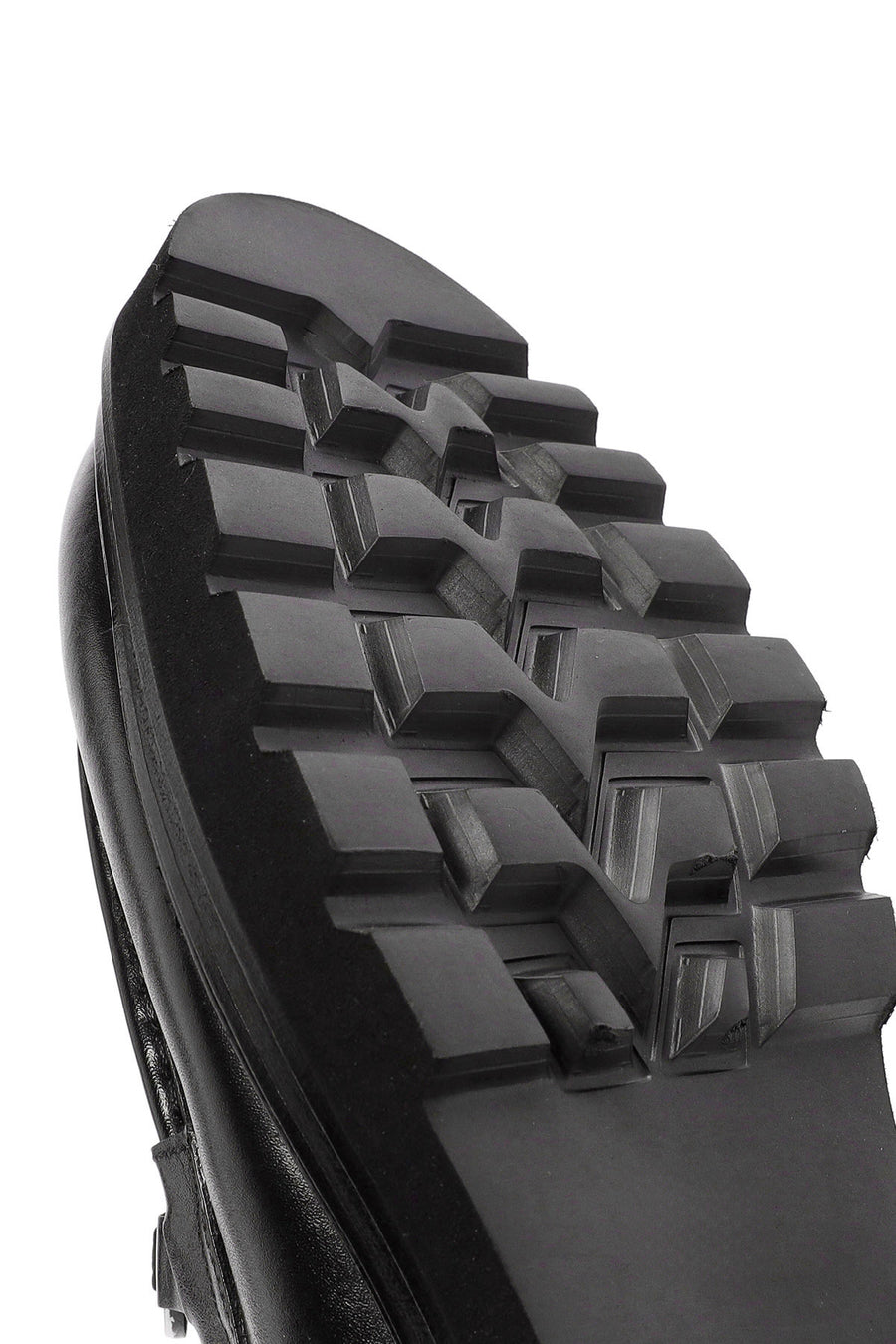 Men's Black Leather Casual Loafer