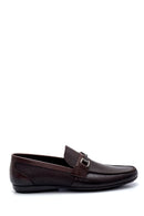 Men's Leather Printed Loafer | Derimod