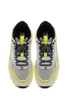 Derimod Studio Men's Gray Lace-Up Thick-Soled Sneaker | Derimod