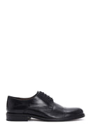 Men's Black Laced Leather Classic Shoes | Derimod