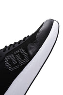 Men's Black Thick Soled Sneaker | Derimod