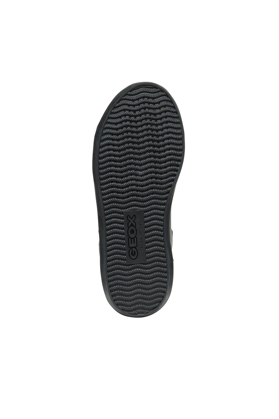 Geox Boy Navy Blue High-Top Sneakers