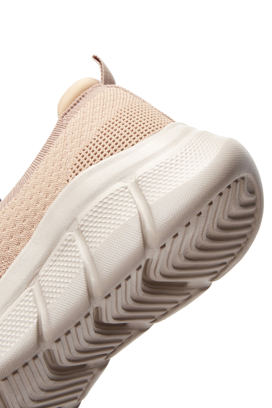 Kadın Pudra Kumaş Sneaker