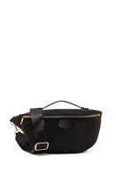 Women's Black Waist Bag | Derimod