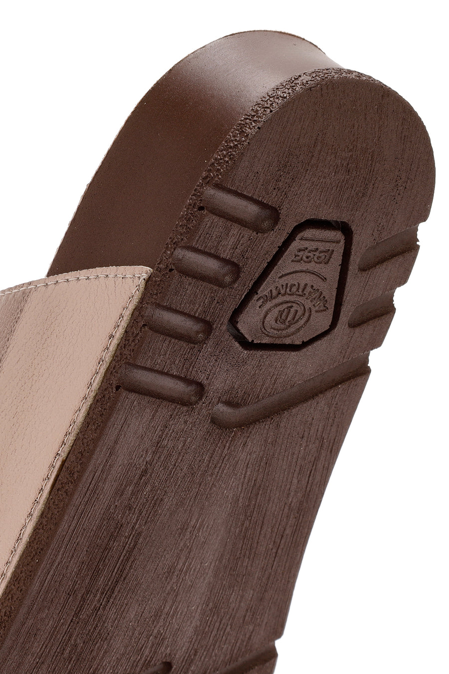 Kadın Bronz Çift Tokalı Comfort Terlik