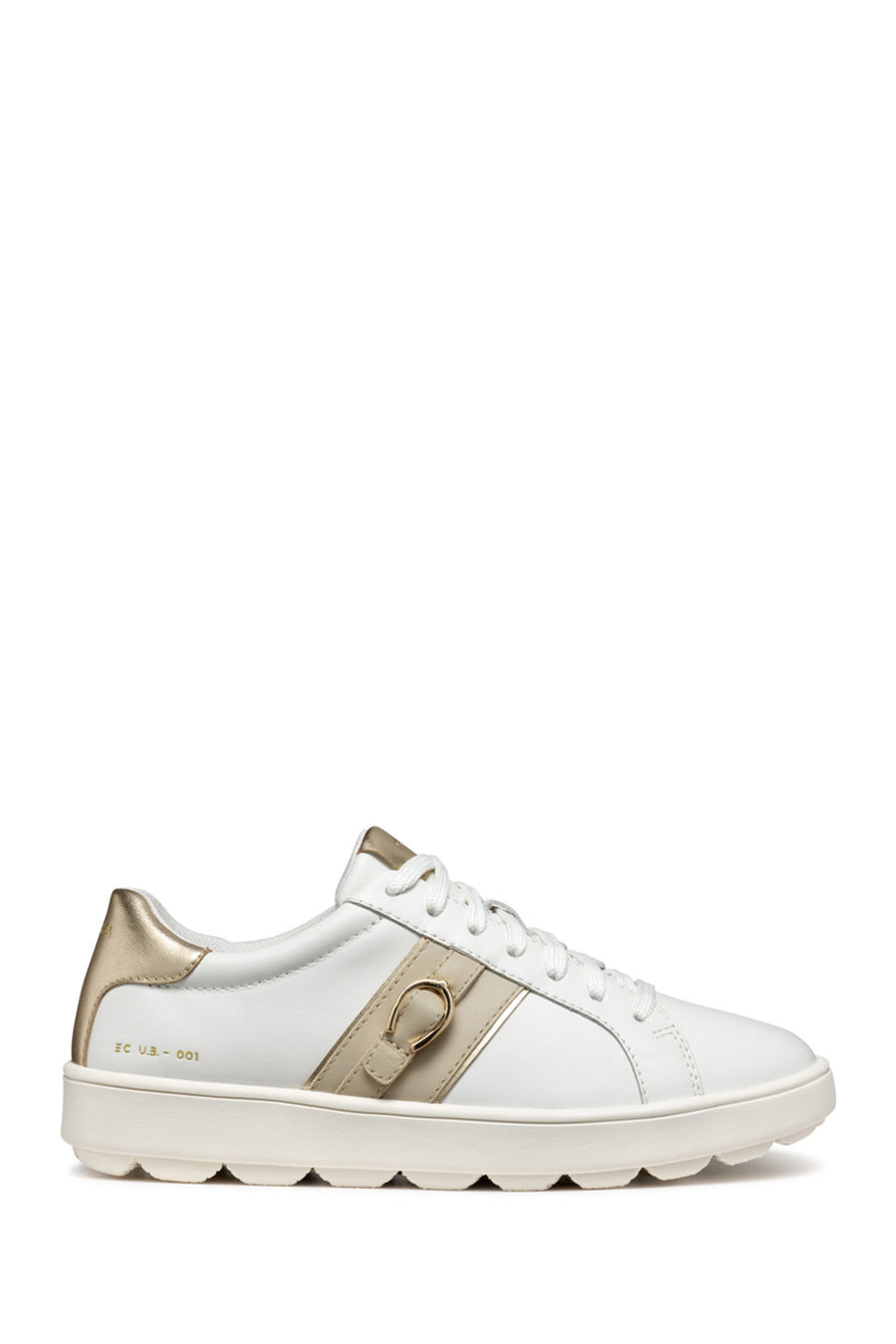 Geox Women's Mink D Spherica Ecub - 1 A - Nappa Laced Leather Sneaker D46WEA00085C1ZH6 | Derimod