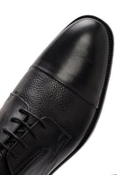 Men's Black Laced Leather Classic Shoes | Derimod