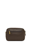Woman Mink Long-Strap Suede Crossbody Bag | Derimod