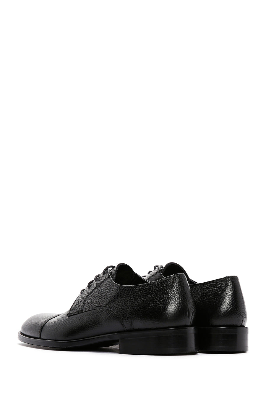 Men's Black Leather Classic Shoes