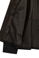 Olise Male Black Suede Jacket | Derimod