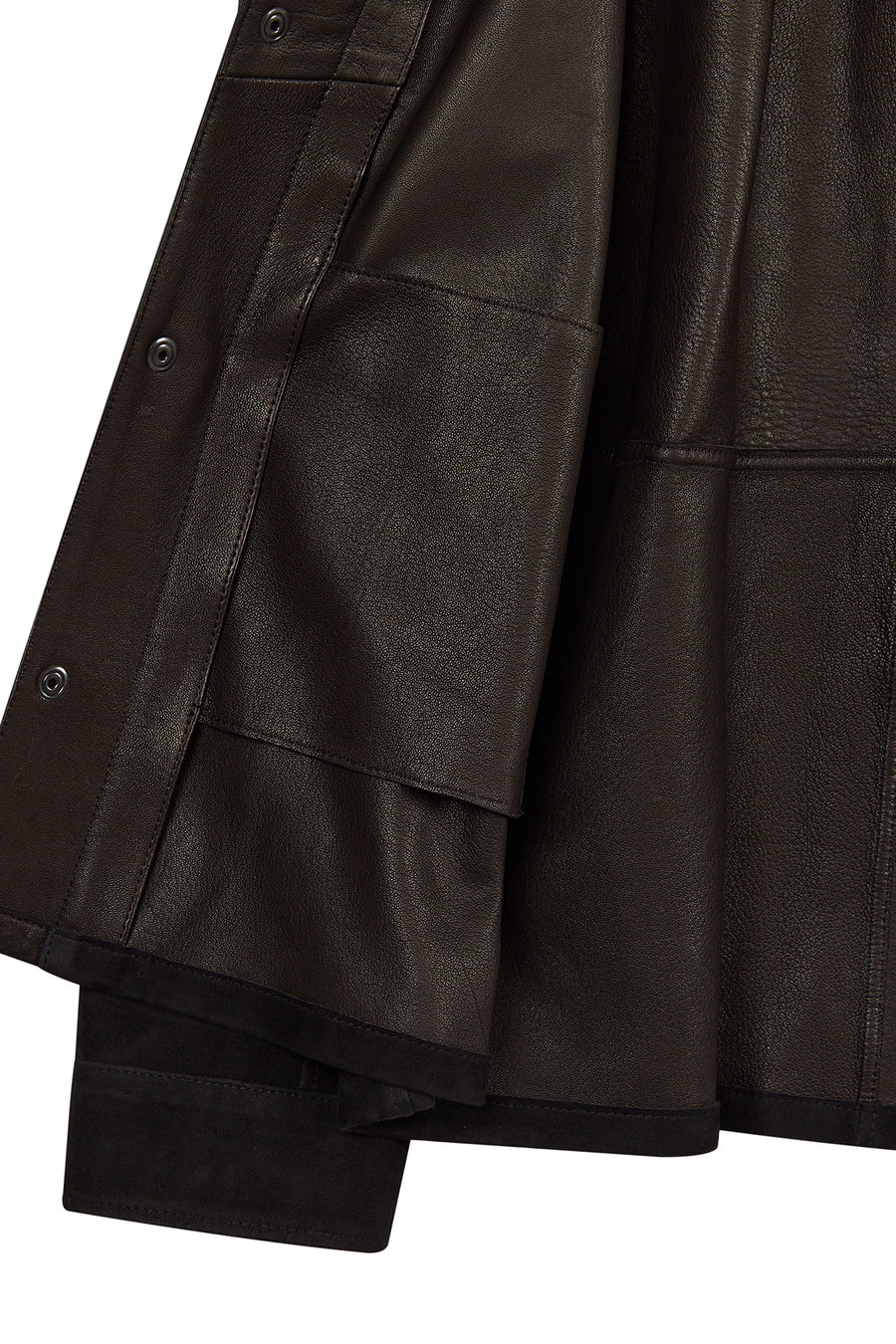 Olise Male Black Suede Jacket