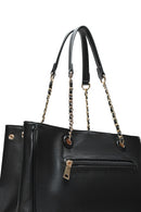 Women's Black Long Strap Printed Shoulder Bag | Derimod