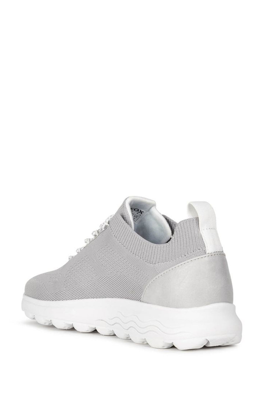Geox Kadın Gri Spherica Bağcıklı Kumaş Sneaker