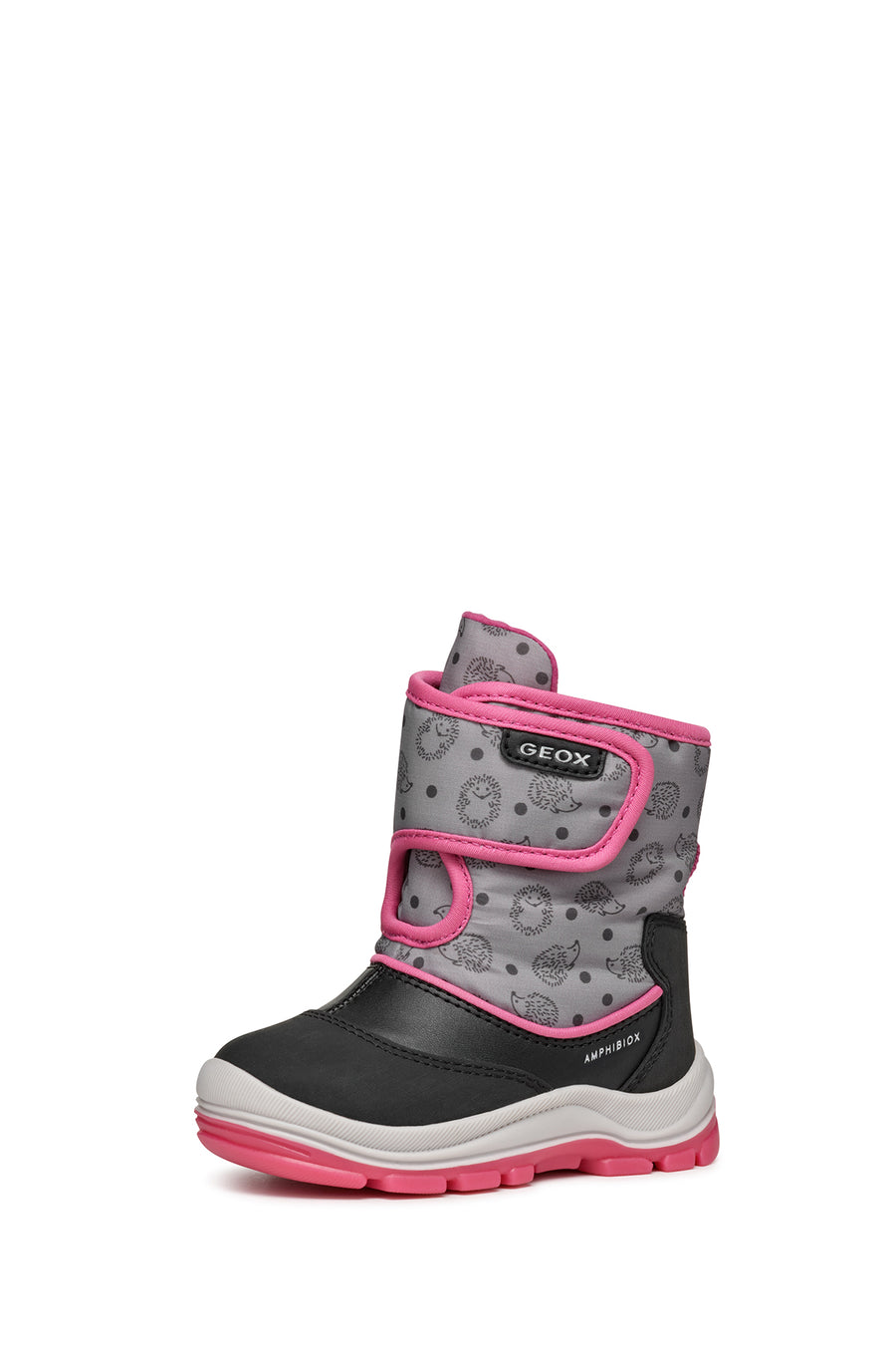 Geox Kız Bebek Siyah Flanfil Abx Bantlı Waterproof Deri Bot