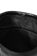 Women's Black Metal Detailed Shoulder Bag | Derimod