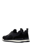 Men's Black Lace-up Leather Sneaker | Derimod