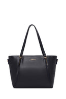 Woman Navy Long-Strap Classic Shoulder Bag | Derimod