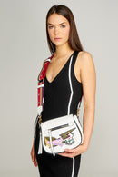 Printed Women's Crossbody Bag | Derimod