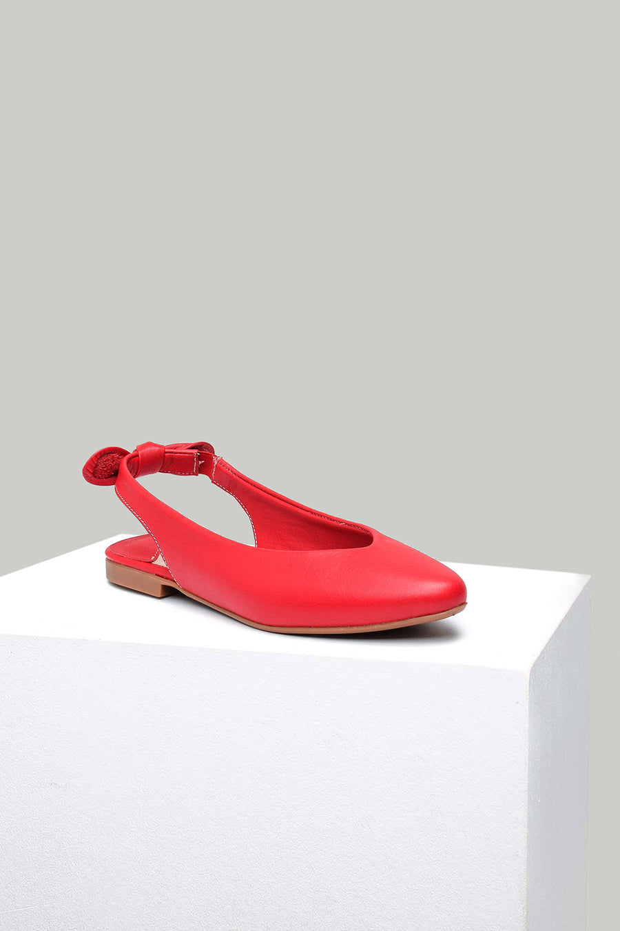 Red Women's Leather Shoes