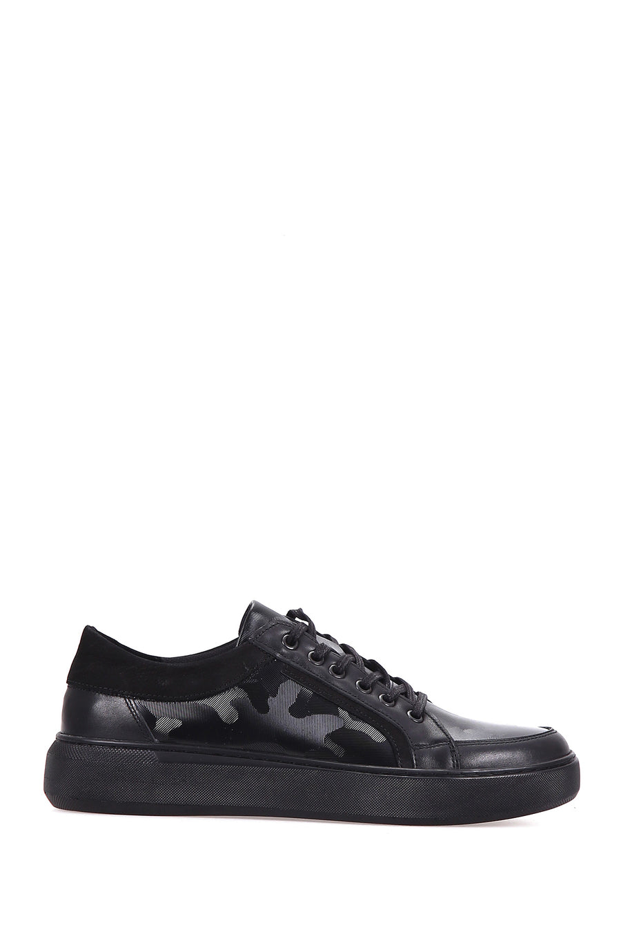 Men's Printed Leather Shoes 18WFD330426 | Derimod