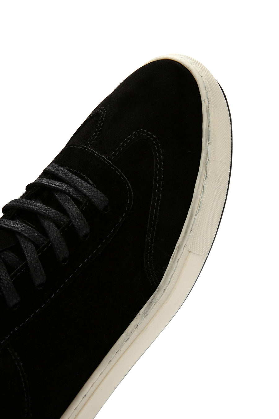 Men's Black Suede Leather Sneaker