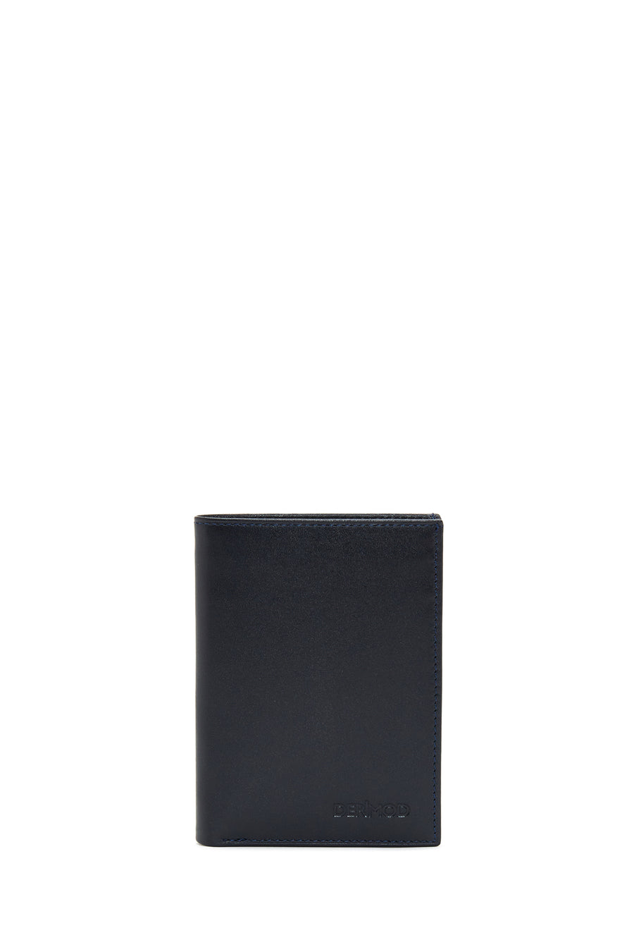 Men's Navy Blue Leather Wallet 000A2D312418 | Derimod