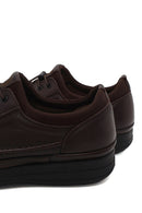 Male Brown Lace-up Leather Casual Shoes | Derimod