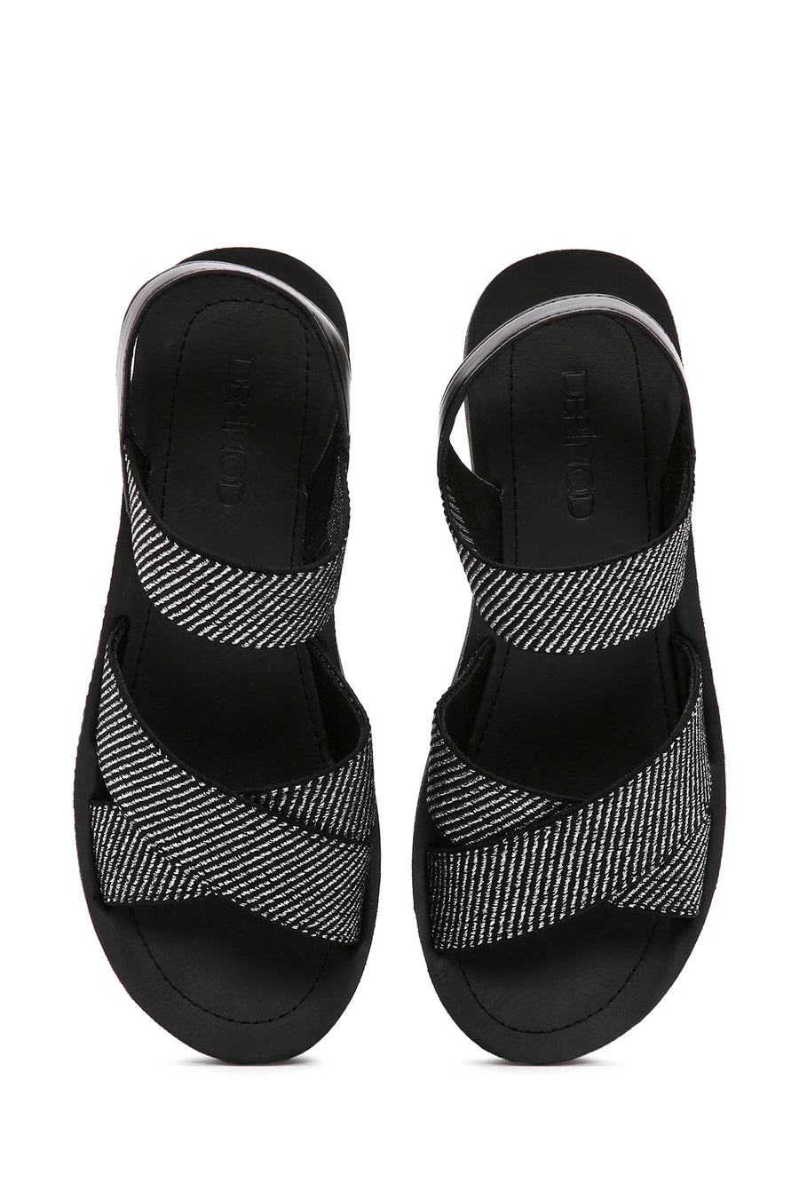 Women's Black Ankle Strap Sandals