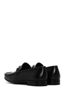 Men's Black Leather Casual Loafer | Derimod