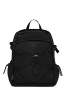 Male Black Fabric Backpack | Derimod