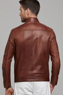 Benjamin Men's Leather Jacket | Derimod